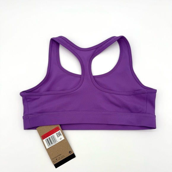 NWT New Nike Kids Girls Pro Dri-FIT Swoosh Sports Bra Large L Exercise Cheer Top - Picture 4 of 5